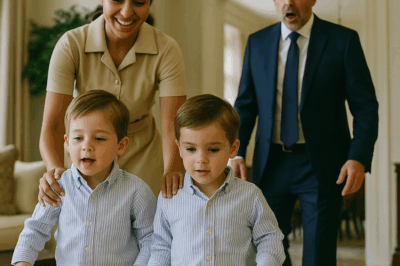 “Millionaire Twins Couldn’t Walk—Until the Nanny Revealed a Secret Power”
