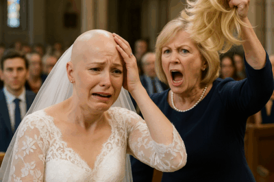 “During the Wedding, My Mother-in-Law Ripped Off My Wig, Showing Everyone My Bald Head – But Then Something Unexpected Happened.”