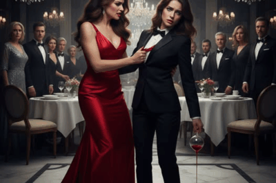 She ripped my dress thinking I was just a waitress, smashed my wine glass and spat insults in front of the whole dining room — but when her billionaire husband stormed downstairs, the quiet proof she hid for three months detonated the life I believed was perfect.