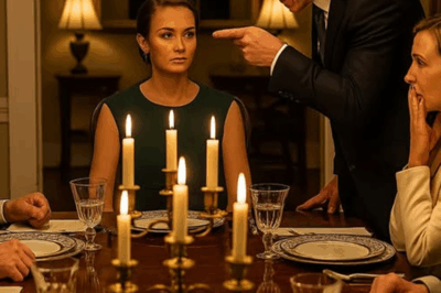 The Dinner That Changed Everything: How One Wife Silenced Her Cruel Husband