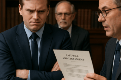 My son mocked me through my ex-wife’s will reading. He thought he was inheriting her $34 million empire. But then the lawyer read a secret letter she left behind…