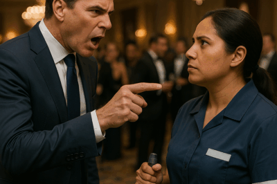 “The Millionaire Who Was Silenced by a Cleaning Employee”