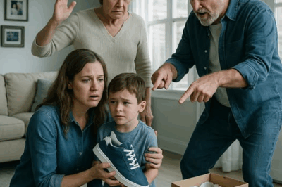 I thought buying shoes for my son was the right choice. My parents thought it was betrayal. They slapped me across the face for not giving money to my sister’s honeymoon fund, telling me family loyalty mattered more than my child’s needs. Guests watched. Nobody stopped them.