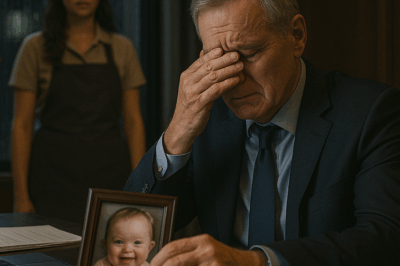 “Forced to Work the Night Shift, She Never Expected to See Her Ruthless Billionaire Boss Crying Alone in His Office, Staring at a Baby Photo of Her—The Discovery That Followed About Who She Really Was and Why He Hid the Secret for Years Will Leave You Speechless.”