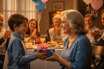 “A Single Mom Was Humiliated When Her Stepmother Laughed That Her Child Was a ‘Bastard’—But No One Expected the 9-Year-Old to Step Forward With a Gift Bag From His Late Father. The Sentence He Spoke Next Not Only Silenced the Room But Exposed the Family’s Cruel Hypocrisy Forever.”