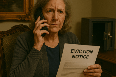 Her daughter-in-law locked her away, laughing with guests about her “confused” mother-in-law. But she didn’t know the deed to the entire mansion was hidden in that very room. One call later, eviction papers arrived mid-party, leaving every guest stunned as the real owner exposed her in front of all.