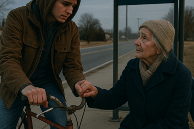 Everyone Ignored the Lost Old Woman, Until a Teen Took Her Hand. She Was a Billionaire.