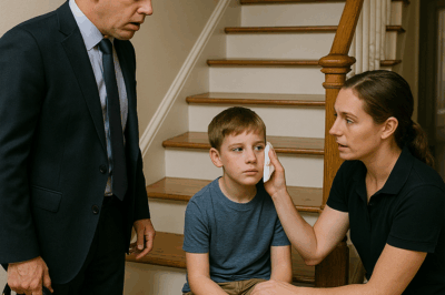 Millionaire Father Comes Home Early—Finds His Son and the Nanny on the Stairs, Then Learns a Truth His Fortune Couldn’t Prepare Him For