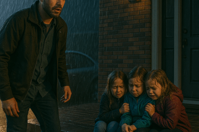 “He came home unannounced, headlights cutting through a violent storm.