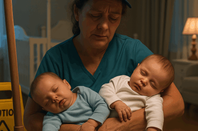 “The Night the Cleaner Silenced the Cries: How One Poor Woman Changed a Millionaire’s World”