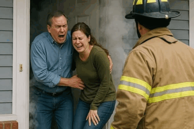 “She Knew Her Husband Was Lying About A Meeting, So She Swapped His Secret Bottle With Industrial Adhesive — Hours Later, When He And His Daughter-In-Law Locked Themselves Inside, The 911 Call Triggered A Shocking Rescue No One Expected”