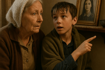“The Storm Child: How One Widow’s Kindness Opened the Door to a Hidden Truth”