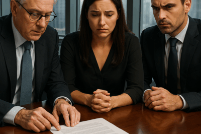 “She Thought It Was Just a Business Agreement, But Sitting Between a Cold Lawyer and a Silent Billionaire, The Air on the 57th Floor Felt Like a Trap—And When Clause Number Five Was Finally Revealed, The Shocking Terms Made Her Understand Why Some Contracts Are Written in Blood.”