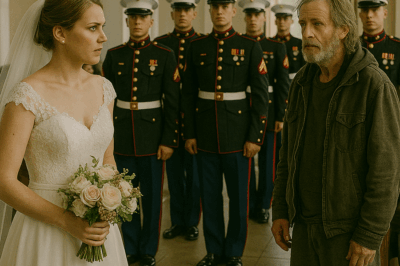 At My Wedding, Guests Mocked the Homeless Man I Invited — Then Twelve Marines Arrived