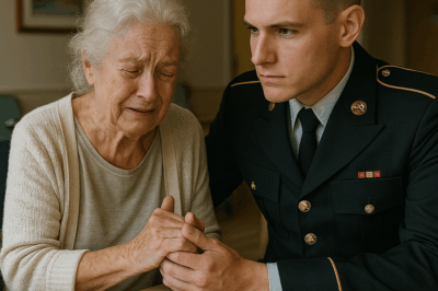 At 78, I Thought My Life Was Over—Until a Soldier’s Letters Saved Me. But When He Arrived, I Discovered He Was My Estranged Grandson. His Smile Faded, He Slid an Envelope Across the Table, and Told Me My Future Hinged on One Impossible Answer.