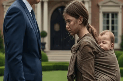 “She Approached a Billionaire at His Mansion Gate, Begging for Work to Feed Her Baby Sister—But The Moment His Eyes Fell on the Crescent-Shaped Birthmark on Her Neck, He Went Pale. It Was the Same Mark His Late Sister Had Carried, Unlocking a Secret That Changed Everything Forever.”