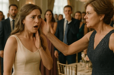 The roses glowed, music swelled, and my fiancé held my hand—then my mother slapped me at my own engagement. Why? Because I refused to give my sister my $60,000 wedding fund. My parents sided with her. My humiliation was public. But I decided my comeback would be, too.