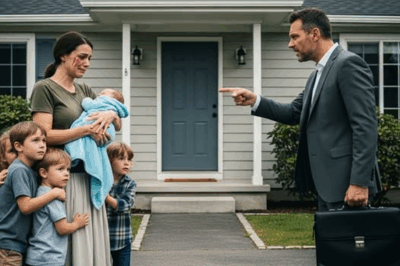 He Threw His Wife and Five Children Out of the House… BUT WHEN HE RETURNED HUMILIATED, EVERYTHING HAD CHANGED!