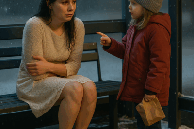 “The Girl in the Red Coat: How a Chance Encounter at a Frozen Bus Stop Forged an Unbreakable Bond”