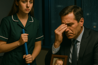“Forced Into Night Shifts, She Saw Her Cold, Ruthless Boss Weeping Over a Picture—But When She Looked Closer and Recognized Herself as the Baby in His Hands, Her World Collapsed. What She Discovered About Her Family and Her Job Will Leave You Breathless”