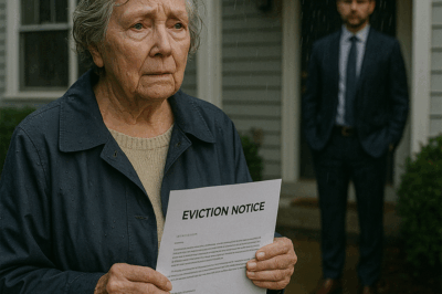 Andrew Forced His Elderly Adoptive Mother Out Into the Rain, Believing She Was Penniless.