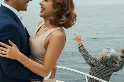 “Say Hello to the Sharks,” She Whispered Before Shoving Her Father-in-Law Off His Yacht — Believing He Was Dead, They Raised Their Glasses, But He Survived the Night and Returned With a Plan That Would Shatter Their Perfect World