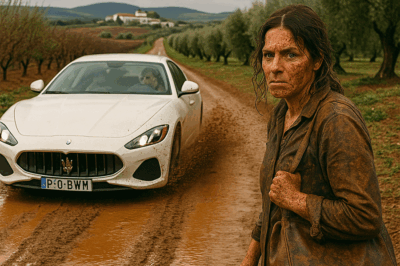 “A Cruel Millionaire Heiress Splashed Mud on a Struggling Woman With Her White Maserati, But The ‘Peasant’ She Mocked Was Actually the Hidden Inheritor of a Fortune Worth Billions—Now She Wants Revenge, and The Dark Secret About Their Families Will Tear the Andalusian Countryside Apart Forever.”