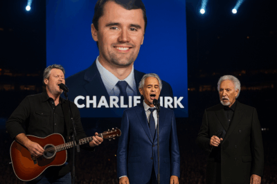 Blake Shelton, Andrea Bocelli, and Tom Jones Honor Charlie Kirk Before 90,000 Hearts…