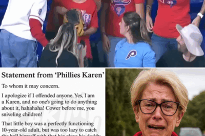 “It’s Mine Now. Don’t Call Me Phillies Karen.” — The Apology That Shocked a Neighborhood