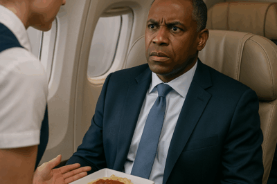 Black Executive’s First-Class Meal Refusal Sparks Fallout — Crew Dismissed Post-Flight