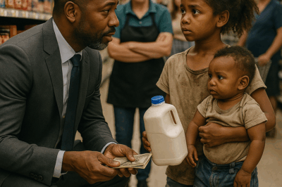 “I Promise I’ll Pay When I Grow Up”: A Little Girl Holding Her Baby Brother Begs to Buy Milk in a Supermarket—A Pencil-Written Letter Shocks the Conglomerate Chairman and Uncovers the Secret He Buried