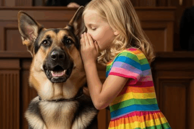 “In The Tense Silence Of A High-Profile Trial, A Toddler Slips Away From Her Mother, Approaches A Police Dog, And Whispers Something No One Else Can Hear — The Dog’s Sudden Response Leaves The Entire Guadalajara Courtroom Frozen In Shock”