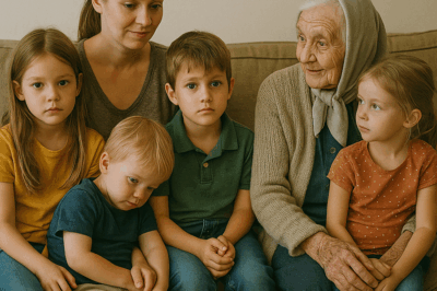 Her husband sneered, “You wanted a big family, now live with it,” before leaving her with four kids. Broke but brave, she took in a homeless stranger. When the woman’s son, a rich architect, appeared, his reaction stunned her—and the chilling twist came when her ex showed up on wedding night.