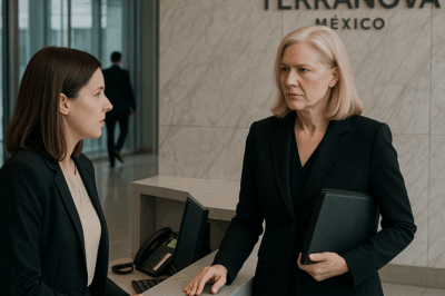 “ARROGANCE DESTROYED: Tycoon Mocks Visitor as ‘Just Personal’—But Within Minutes She Unleashes a $2 BILLION Revelation That Brings Grupo TerraNova to Its Knees and Exposes the Ruthless Truth Behind Corporate Power!”