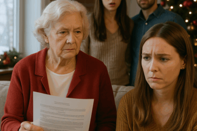 “She Discovered Her Husband’s Affair With Her Sister Through Photos and Texts, Then Faced the Humiliation of Babysitting Their Kids While They Looked at Dream Homes—But On Christmas Day, Their Grandmother Changed Her Will in Front of Everyone, Delivering Revenge in a Way No One Expected.”