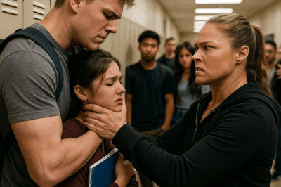 “When Ronda Rousey Walked Into Westbrook High: The Bully, the Daughter, and the Moment That Shocked America”