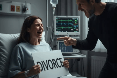 She Lay Weak From Surgery, He Demanded Divorce Papers—Tears Fell as She Signed Without a Fight, But Moments Later, the Door Opened, and an Unexpected Visitor Walked In, Triggering Gasps, Whispers of Dark Secrets, and a Stunning Twist That Shattered the Husband’s Plan and Left Everyone Questioning the True Meaning of Love