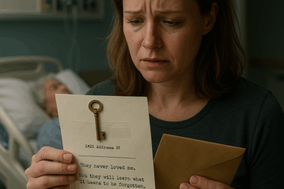 The Key to the Forgotten: A Mother-in-Law’s Final Letter That Shattered a Family