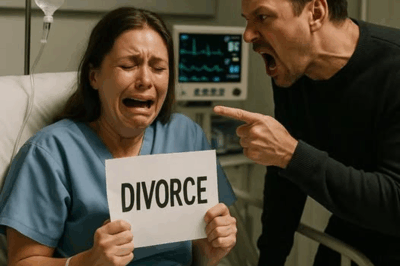 “A Husband Forced His Wife to Sign Divorce Papers in Her Hospital Bed, But He Never Imagined Who Would Walk in Next…”
