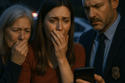 A mother left her daughter in the one place she trusted most—her own mom’s home. But within minutes, chaos erupted. Police swarmed the street, Grandma sobbed, and a detective revealed something on his phone so horrifying it changed everything the family believed about safety, innocence, and betrayal forever.