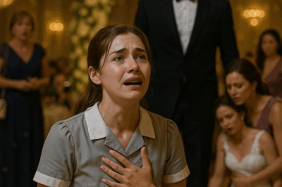 “The Maid’s Confession: How One Shocking Wedding Outburst Shattered a Family”
