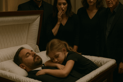 A little girl climbed into her father’s coffin — and what happened left everyone frozen.-NY