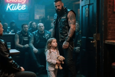 Tears on Her Cheeks, a Little Girl Tugged a Biker’s Vest and Asked Him to Save Her Mother—Minutes Later, Thirty Riders Rose Together, Exposing a Secret So Terrifying It Shattered a Community, Ignited Whispers of Corruption, and Turned the Town’s Fearless Motorcycle Club Into Unlikely Heroes in the Dead of Night