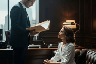 “After Years of Betrayal, He Slammed Divorce Papers in Front of His Wife Expecting Tears and Begging—But Instead, She Smiled Quietly, Already Knowing the Secret She Had Been Hiding for Months. When She Finally Played Her Cards, Everyone Learned That the Real Master of the Game Was Her.”