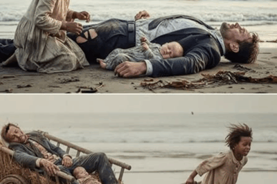 On a Cold Morning Beach, A Homeless Child Discovers Billionaire and Infant Washed Ashore, Her Desperate Plea Unleashes a Story of Silent Corruption, Ruthless Betrayal, and Heart-Stopping Revelations That Could Shatter Dynasties, Rewrite Family Legacies, and Become the Most Mysterious and Shocking Tale of Innocence, Courage, and Unimaginable Secrets Ever Known