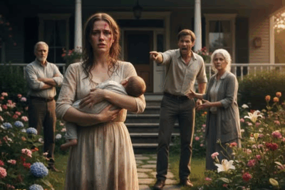 “‘YOU’RE NOTHING WITHOUT ME,’ MY HUSBAND SAID AS HE AND HIS PARENTS KICKED ME AND MY CHILD OUT. YEARS LATER, THEY SAW THE LIFE I BUILT ALONE—AND THEIR SHOCKED FACES WHEN THEY REALIZED I NO LONGER NEEDED THEM WAS MY SWEETEST REVENGE.”