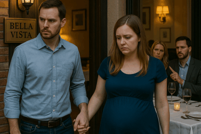 During my sister’s celebration, my mother suggested that my pregnant wife eat elsewhere so as not to “ruin the atmosphere.” My sister added, “She makes everyone uneasy.” They didn’t know who was behind all that they took for granted… but they would soon learn.