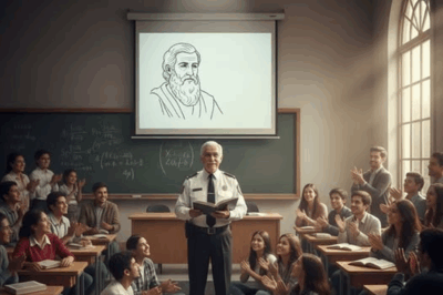 They Thought He Was Just the Night Guard—Until Students Caught Him Explaining the French Revolution Better Than Their Teacher, Triggering a Chain of Events That Exposed a Shocking Hidden Talent, Shattered Stereotypes, and Turned the Quiet Coffee-Carrying Watchman Into the Most Mysterious and Inspiring Figure Ever Seen on Campus