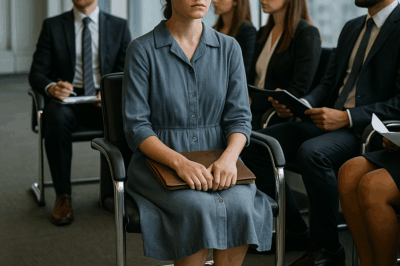 A poor girl didn’t wear shoes to the interview – Millionaire CEO chose her out of 25 candidates…