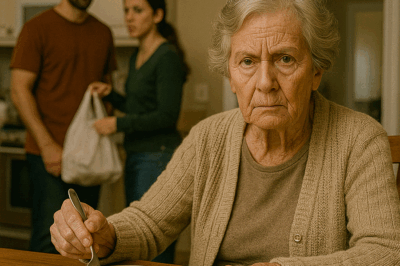 “AN OLD WOMAN’S SACRIFICE: I Shared My Pension to Help My Daughter-in-Law Feed the Family—But When I Asked for Lean Meat, She Humiliated Me With Garbage Food… Three Days Later My Son’s Words Shattered My Heart—But They Didn’t Know I Was One Step Ahead!”